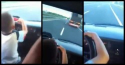 ȘOCANT ! Copil de 7 ani conduce pe Autostradă un autoturism, cu o viteză de 120km/ h și depășește un TIR