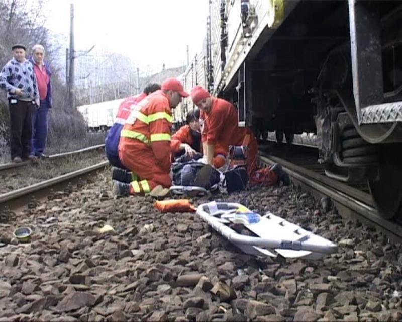 Un GRAV accident feroviar a avut loc luni după-masa în Sânpetru German
