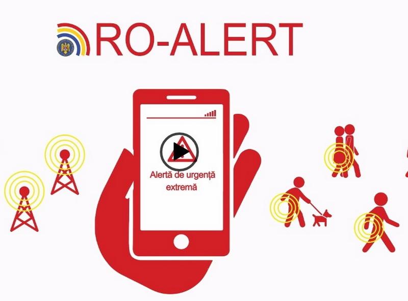 Astăzi RO-ALERT va fi testat în județul Arad