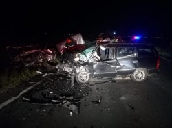 GRAV accident rutier, luni noaptea lângă vama veche din Nădlac
