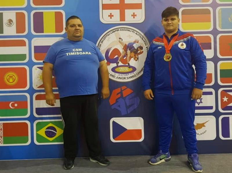 David Nagy a adus acasă medalia de bronz câștigată la Campionatul Mondial de sambo