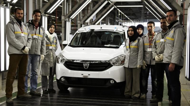 DACIA dublează producţia în fabricile din Maroc în timp ce la Mioveni, scade încet dar constant