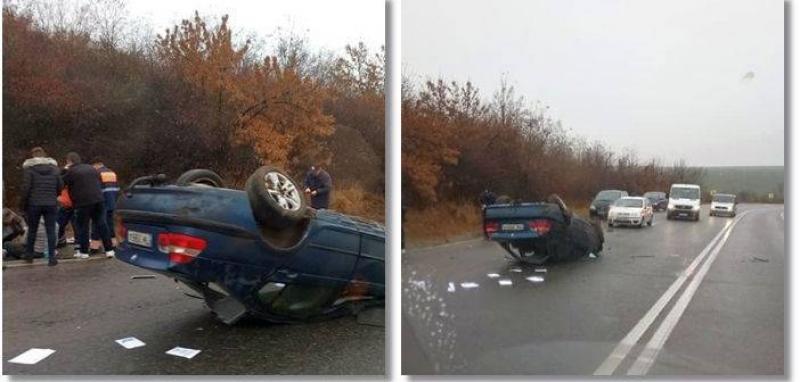 Grav accident rutier pe drumul ce leagă Aradul de Timișoara. O femeie a fost grav rănită