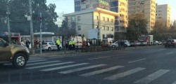 Grav accident într-o zonă intens circulată din Timișoara. O tânără a ajuns la spital