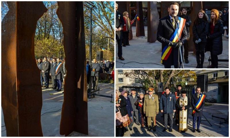 Dacă n-avem monument al Marii Uniri,  avem măcar un grup statuar Arad -1918