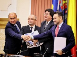 Primarii din Arad, Oradea, Cluj şi Timişoara au semnat Alianţa Vestului! O initiative în spiritual Declaraţiei de la Alba Iulia