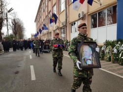 Aurel Ardelean condus pe ultimul drum cu onoruri militare