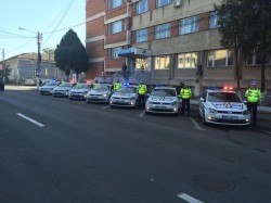 Poliţiştii arădeni la datorie în noaptea dintre ani