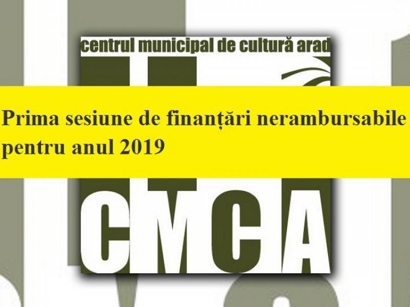 Centrul Municipal de Cultură Arad a lansat prima sesiune de finanțări nerambursabile pentru anul 2019