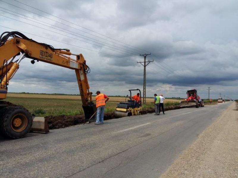 Drumul Pâncota-Seleuș este un șantier în lucru, nu o lucrare finalizată!