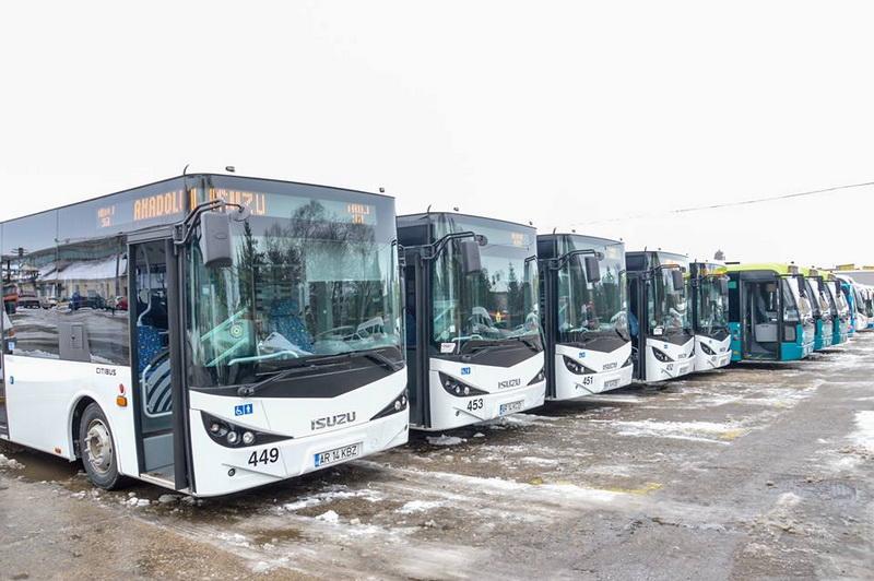 CTP îşi înnoieşte flota de transport cu 8 autobuze