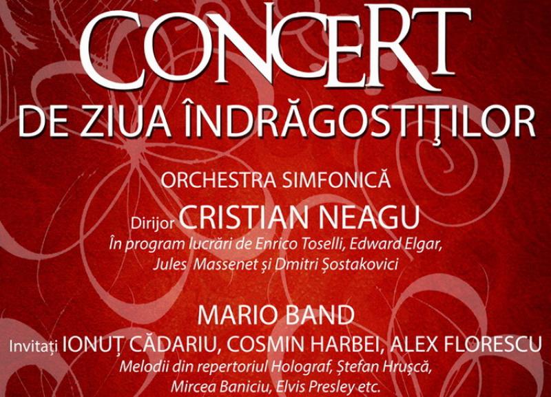 Concert de de Ziua îndrăgostiților la Filarmonica din Arad