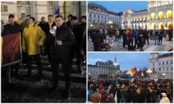 Proteste şi la Arad împotriva modificării legilor justiţiei prin ordonanţă de urgenţă!