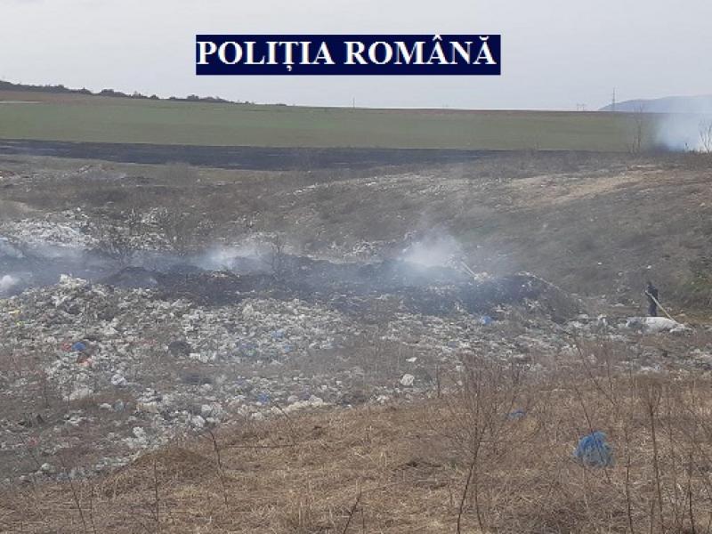 Bărbat din Arad, arestat pentru incendierea de miriște