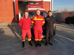 Sebastian Ciucur, Faur Sergiu și Coroban Florin, cei trei pompieri eroi, care dau viață, nu doar salvează vieți !