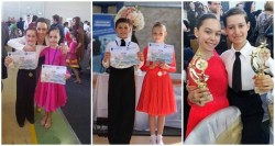 Sportivii școlii de dans Royal Steps Arad se întorc încarcati de medalii de la Cupa Oradea 

