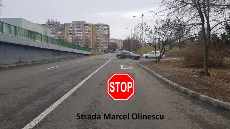 Atenţie şoferi! Schimbare de prioritate la intersecţia Splaiului General Praporgescu cu Strada Marcel Olinescu (Maranata)