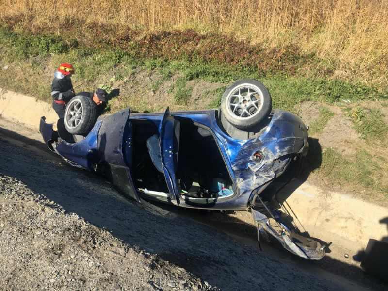 Bărbat din Felnac, reținut de polițiști după ce a condus băut și a provocat un accident