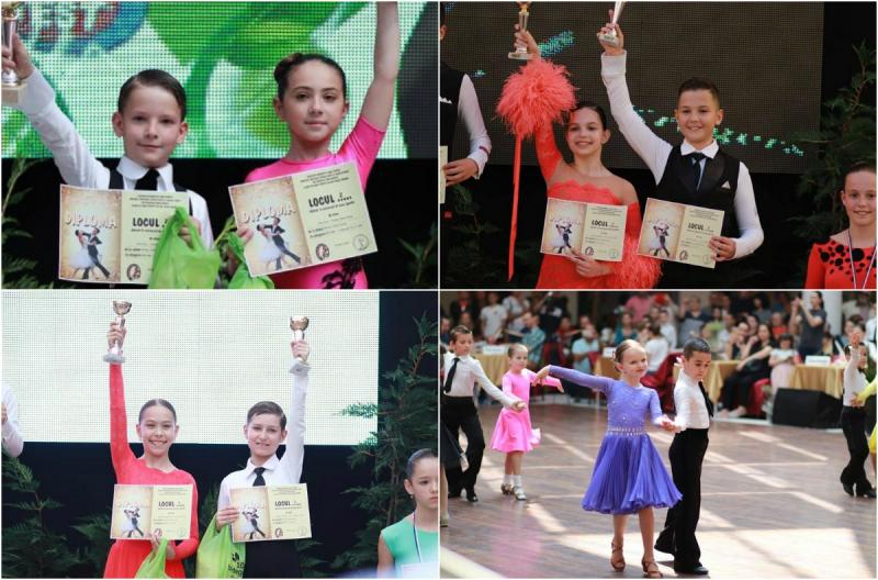 Școala de Dans Royal Steps se întoarce încărcată de medalii de la Cupa Feeling Dance Oradea 