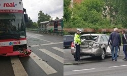 Nu era destul că era băut, a lovit o maşină şi a rănit 2 pietoni pe Bd. N. Titulescu!