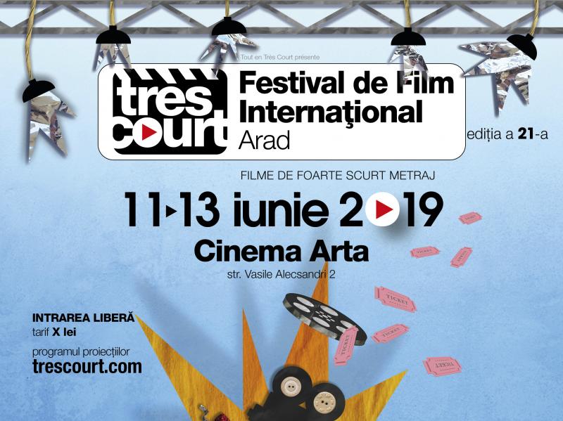 Arădenii sunt invitați la „Tres Court” - Festivalul Internațional de Foarte Scurt Metraj 

