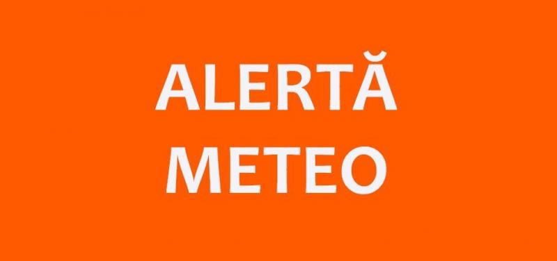 Alertă ANM! Cod portocaliu de vreme severă imediată în județul Arad
