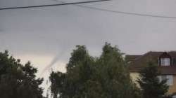 Început de tornadă, filmat lângă Timişoara