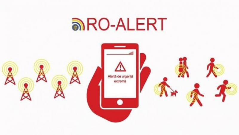 RO-ALERT trimite din nou mesaj