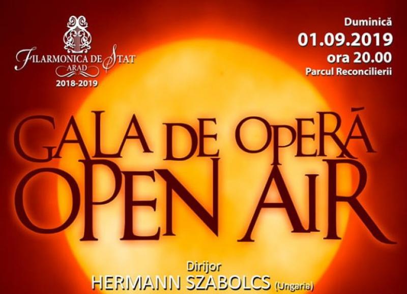 Gala de operă Open Air în Parcul Reconcilierii