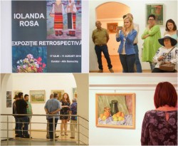 Pictorița arădeancă Iolanda Rosa, apreciată în urma unei expoziții retrospective de succes la Muzeul Etnografic al Transilvaniei 