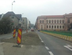 Noi restricții de circulație în municipiu. Podul Decebal intră în lucru