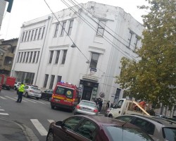 Incendiu în centrul Aradului! Traficul este blocat