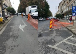 Front nou de lucru pentru reţeaua de canalizare din Centru. Pe ce porțiune se restricționează circulația