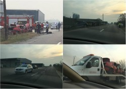 Grav accident la intrare în Sântana