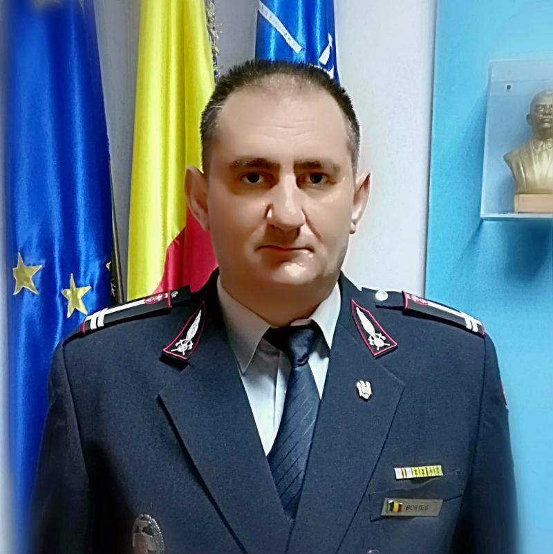 De la 1 noiembrie 2019 BORTEȘ IONEL este adjunctul inspectorului șef al ISU Arad, pentru următoarele 6 luni