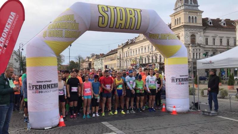„Maratonul, semimaratonul și crosul Aradului” și-a desfășurat cea de-a noua ediție!

