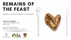 REMAINS OF THE FEAST - Expoziție interactivă de bijuterie contemporană la Muzeul de Artă Arad