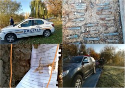 Alertă în Arad! Au fost descoperite 23 de cartușe și o GRENADĂ pe Malul Mureșului care prezintă PERICOL