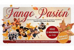 Spectacol de tango argentinian pe scena Teatrului Clasic „Ioan Slavici“ din Arad