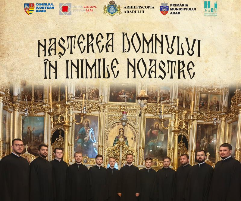 „Nașterea Domnului în inimile noastre“ – concert de colinde la Catedrala Arhiepiscopală „Sfânta Treime“ din Arad

