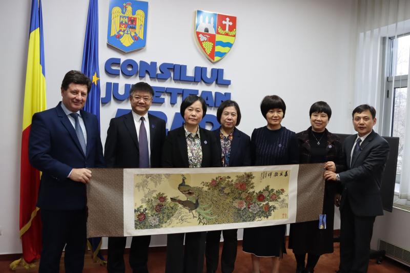 Vizită cu ocazia inaugurării ”Centrului Romania-China de Medicină Tradițională Chineză”

