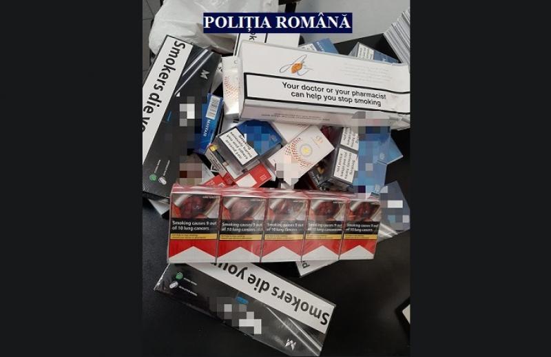 Trei femei, cercetate pentru contrabandă cu țigări în Vlaicu

