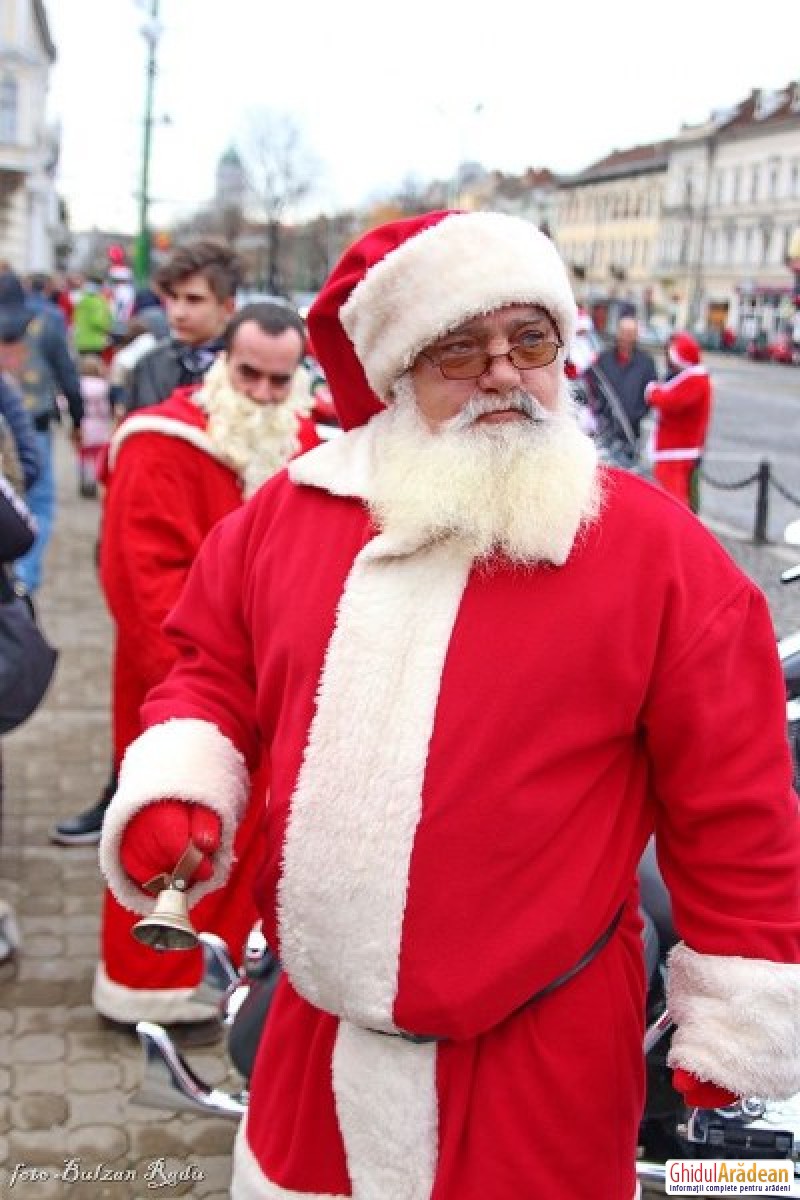 Mos Craciun Pe Cai Putere Si In Acest An La Arad