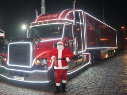 “Camionul lui Moș Crăciun” restricționează traficul la kilometrul 0