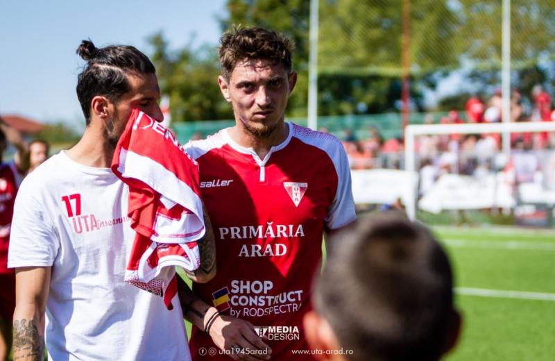 Alin Șeroni părăsește UTA pentru o echipă de Liga I! „Urez multă baftă foștilor colegi”