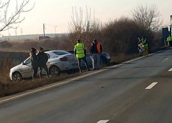 A scăpat ca prin minune, în urma unui accident ce putea avea urmări tragice