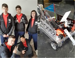 RoboTeam Alpha - echipa de la Liceul Special ,,Sfânta Maria” care a construit un robot capabil să meargă

