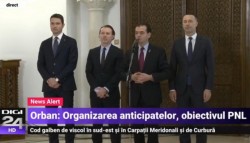 Preşedintele Iohannis îl preferă premier tot pe liberalul Ludovic Orban
