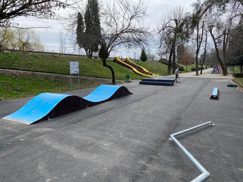 Noutăți în Parcul Copiilor (Zsolt Török) - rampe de skateboard