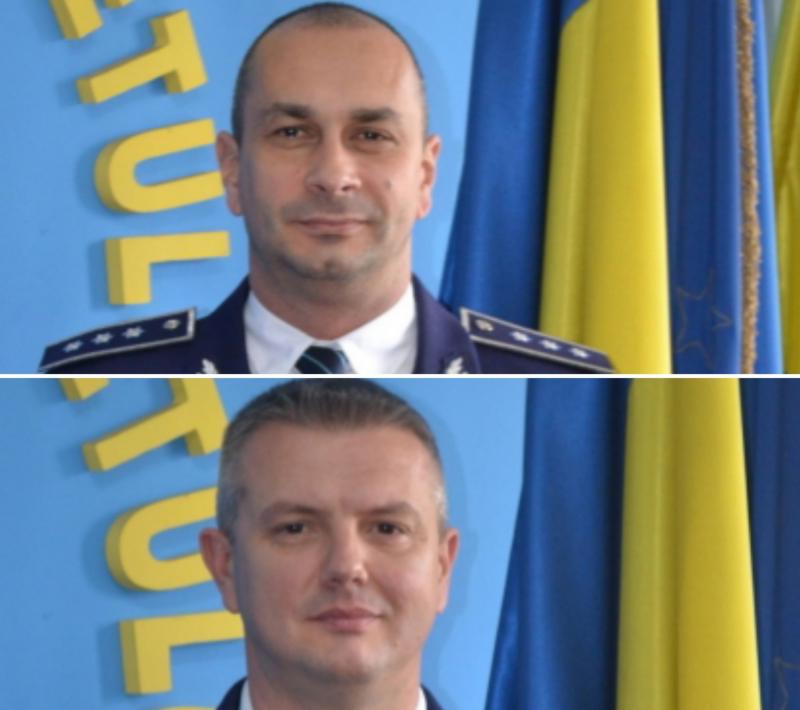 Șimon Adrian și Jurcă Nicolae sunt noii adjuncți ai IPJ Arad